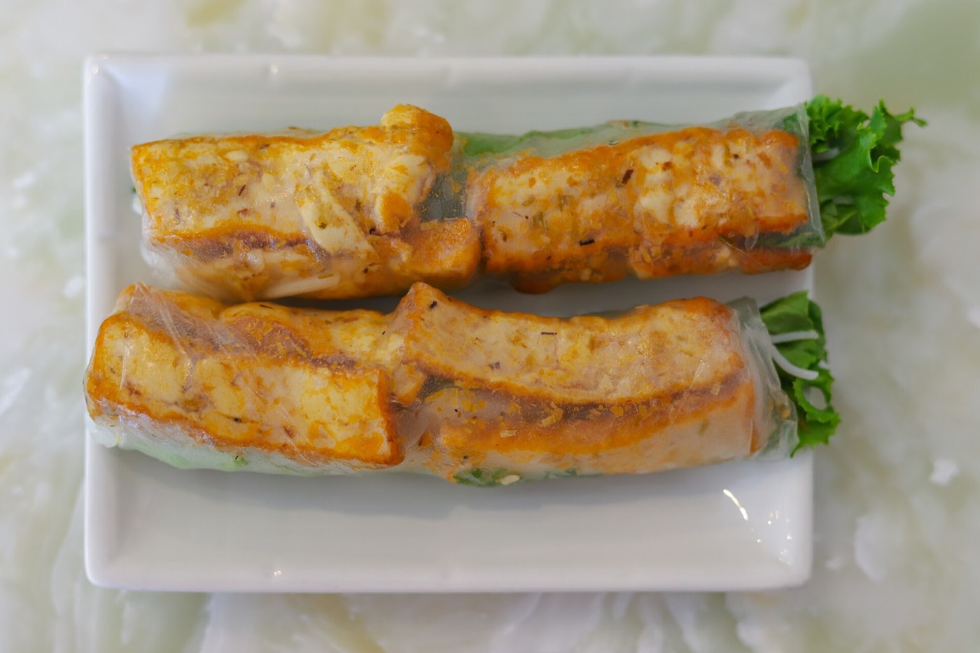 A Vietnamese vegetarian chay meal